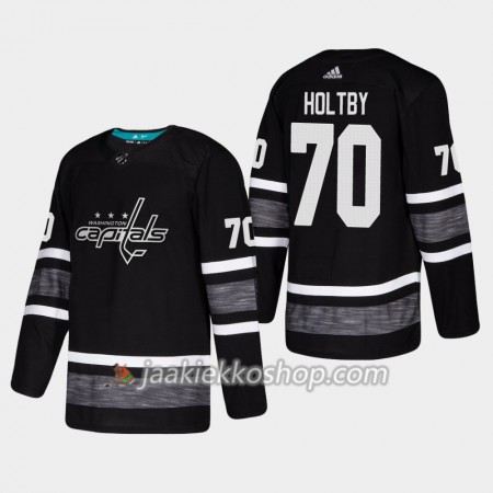 Miehille NHL Washington Capitals Pelipaita Braden Holtby 70 Musta 2019 All-Star Adidas Authentic